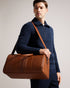EVYDAY-Bags-Striped PU Holdall- Ted Baker Romania
